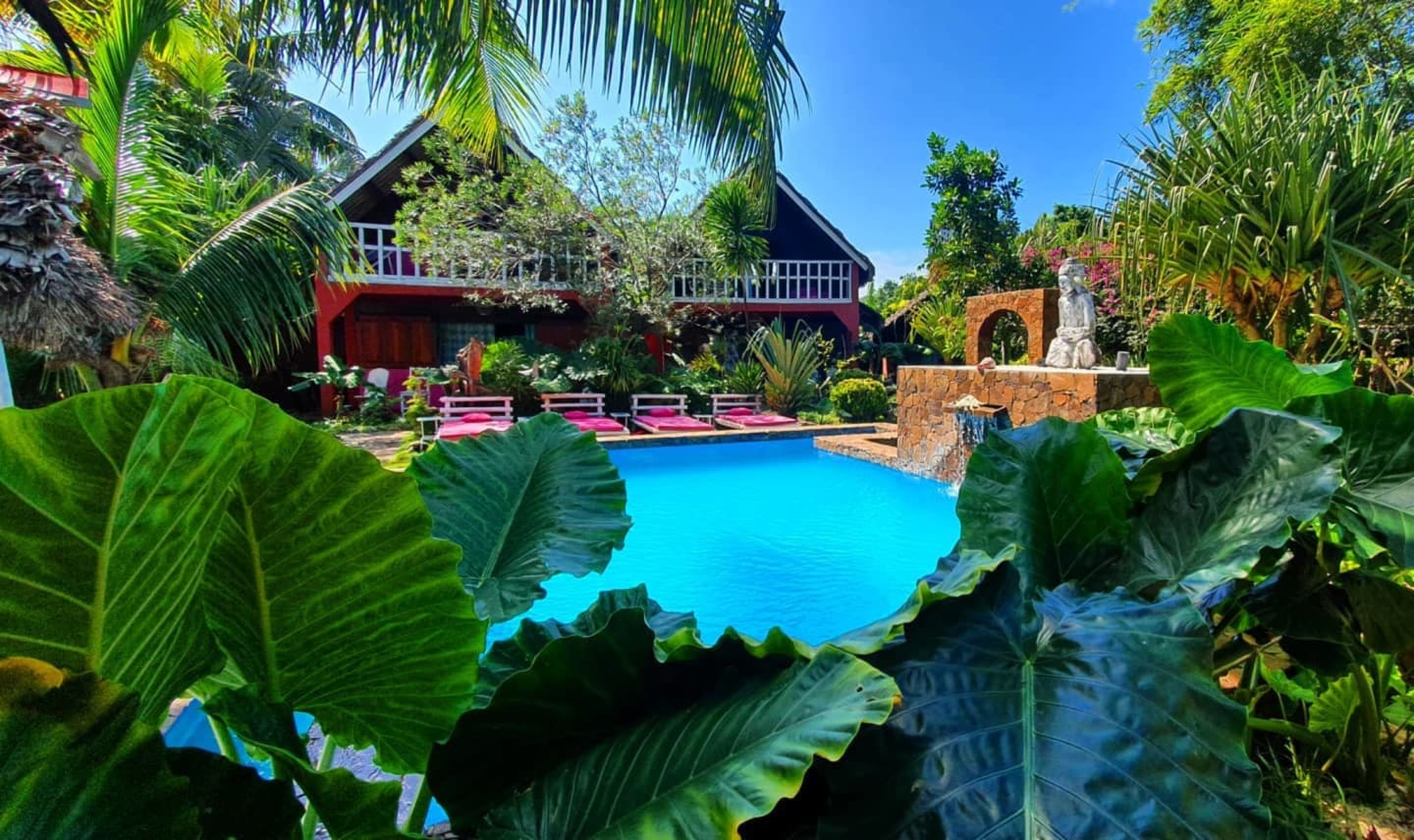 hôtel très réputé à vendre, île Sainte Marie Ecolodge le Ravoraha