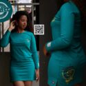 Caméléon Madagascar - Robe manche longue - 55500 AR ou 277 500 fmg